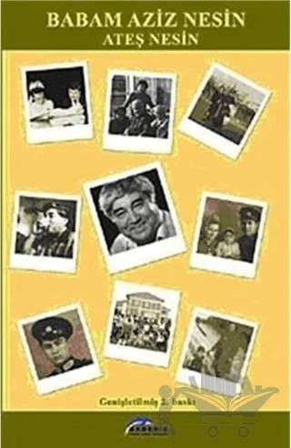 Babam Aziz Nesin – Ateş Nesin – Art Basın Yayın Hizmetleri kitap kapağı