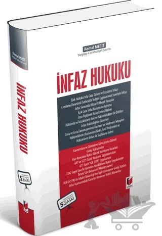 İnfaz Hukuku – Kemal Mecit – Adalet Yayınevi kitap kapağı