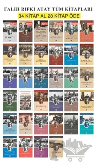 Tüm Kitapları Seti 34 Al - 28 Öde (6 Kitap Hediye) – Falih Rıfkı Atay – Pozitif Yayınları kitap kapağı