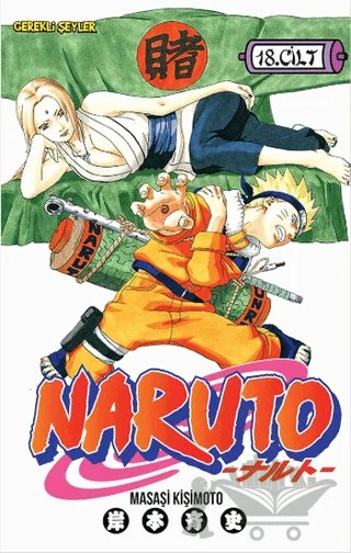 Naruto 18. Cilt – Masaşi Kişimoto – Gerekli Şeyler Yayıncılık kitap kapağı