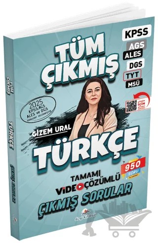 2026 KPSS MEB-AGS ALES DGS TYT MSÜ Türkçe Çıkmış Sorular – Gizem Ural – Dizgi Kitap kitap kapağı