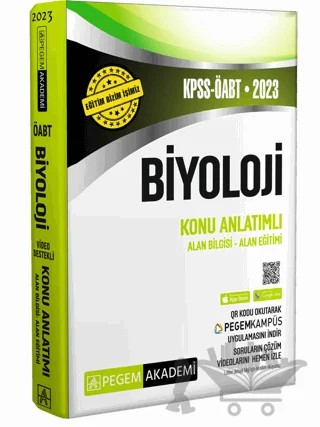 2023 KPSS ÖABT Biyoloji Konu Anlatımlı – Kolektif – Pegem Akademi Yayıncılık kitap kapağı