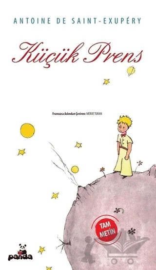 Küçük Prens – Antoine de Saint-Exupery – Beyaz Panda Yayınları kitap kapağı