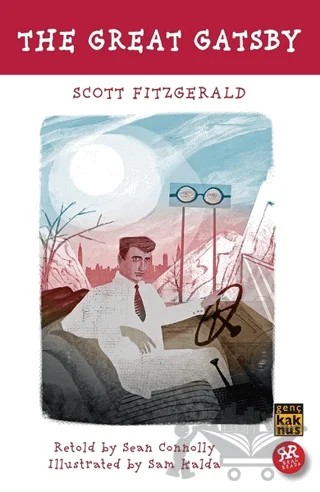 The Great Gatsby – Francis Scott Key Fitzgerald – Kaknüs Genç kitap kapağı