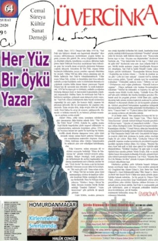 Üvercinka Dergisi Sayı: 64 Şubat 2020 – Üvercinka Dergisi kitap kapağı