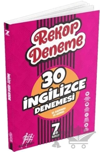 7. Sınıf İngilizce rekor 15 deneme – Kolektif – Startfen Yayınları kitap kapağı