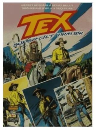 Tex Süper Cilt Sayı: 21 – Claudıo Nizzi – Oğlak Yayıncılık kitap kapağı
