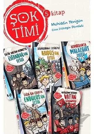 Şok Timi Seti (5 Kitap Takım) – Muhiddin Yenigün – Uğurböceği Yayınları kitap kapağı