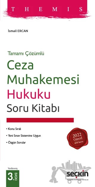 THEMIS - Ceza Muhakemesi Hukuku Soru Kitabı – İsmail Ercan – Seçkin Yayıncılık kitap kapağı