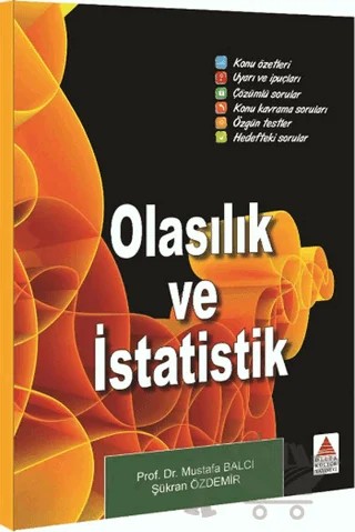 Olasılık ve İstatislik – Mustafa Balcı, Şükran Özdemir – Delta Kültür Yayınevi kitap kapağı