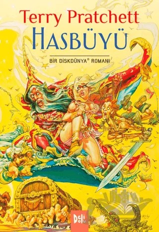 Disk Dünya 05: Hasbüyü – Terry Pratchett – Delidolu kitap kapağı