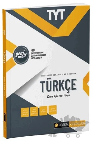 2022 TYT Türkçe Ders İşleme Föyü – Kolektif – Pegem Akademi Yayıncılık kitap kapağı