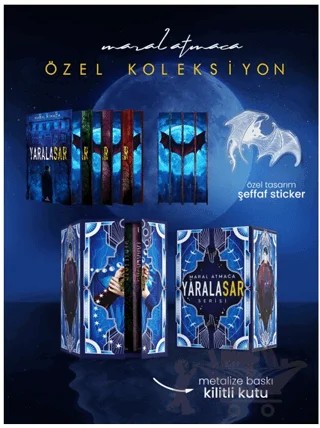 Yaralasar Serisi - Yan Boyamalı Kilitli Koleksiyon Kutu – Maral Atmaca – Ephesus Yayınları kitap kapağı