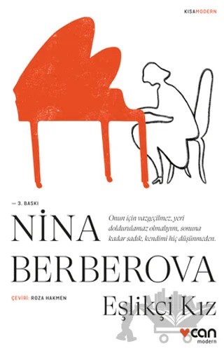 Eşlikçi Kız – Nina Berberova – Can Yayınları kitap kapağı