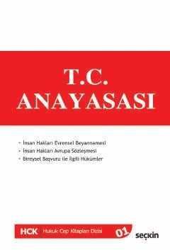 T.C. Anayasası (Cep Kitabı) – Seçkin Yayıncılık – Seçkin Yayıncılık kitap kapağı
