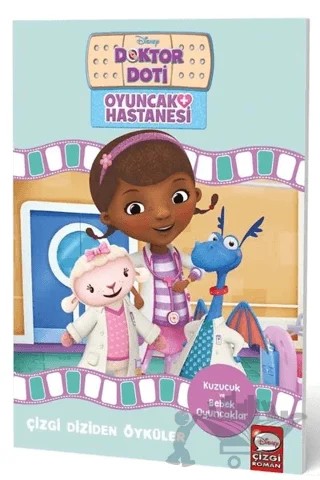 Disney Doktor Doti Oyuncak Hastanesi - Çizgi Diziden Öyküler – Kolektif – Beta Kids kitap kapağı
