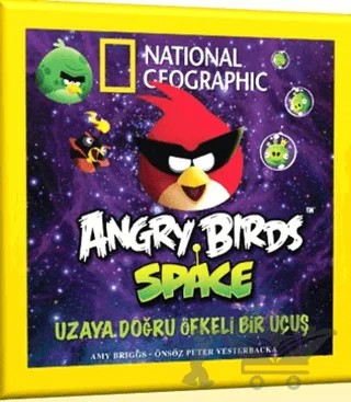 Angry Birds Space - Uzaya Doğru Öfkeli Bir Uçuş – Amy Briggs – Beta Kids kitap kapağı