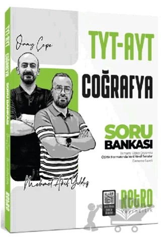 TYT AYT Coğrafya Soru Bankası – Önay Çepe, Mehmet Akif Yıldız – Retro Yayıncılık kitap kapağı