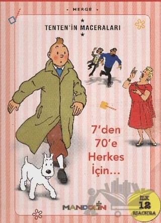 Tenten’in Maceraları (İlk 12 Macera) – Herge – Mandolin Yayınları kitap kapağı