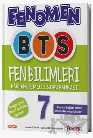 7. Sınıf Fen Bilimleri Bağlam Temelli Soru Bankası – Ahmet Güccük, Vahit Acar, Bulut Demir – Fenomen Yayınları kitap kapağı