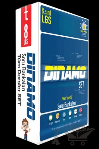 8. Sınıf LGS Tüm Dersler Dinamo Soru Bankası Set – Kolektif – Tonguç Akademi kitap kapağı
