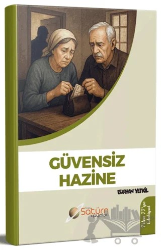 Güvensiz Hazine – Burhan Yetkil – Satürn Yayınları kitap kapağı