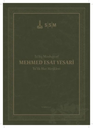 Mehmed Esad Yesari / Nasta'lik Hat Meşkleri – Kolektif – IRCICA kitap kapağı