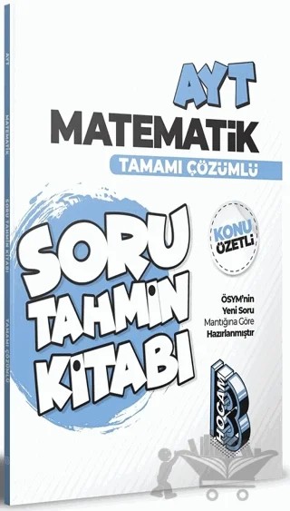 AYT Matematik Konu Özetli ve Tamamı Çözümlü Soru Tahmin Kitabı – Oğuzhan Tuna – Benim Hocam Yayınları kitap kapağı