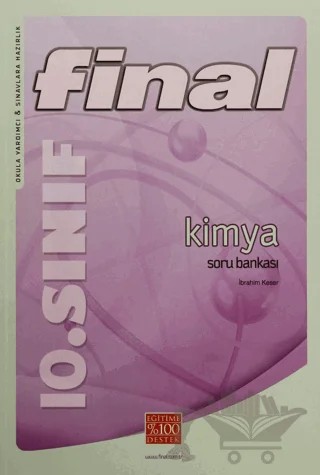 Final 10. Sınıf Kimya Soru Bankası – Kolektif – Final Yayınları kitap kapağı