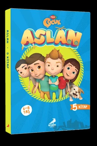 Aslan Serisi (5 Kitap Takım) – Kolektif – Erdem Çocuk kitap kapağı