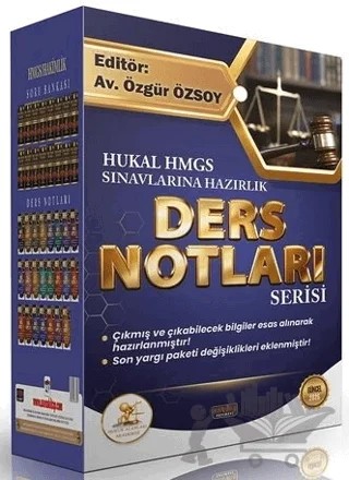 2026 HUKAL HMGS Ders Notları Seti – Kolektif – Savaş Yayınevi kitap kapağı