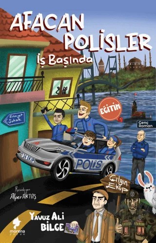 Afacan Polisler İş Başında – Yavuz Ali Bilge – Morena Yayınevi kitap kapağı