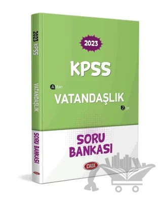 2023 KPSS Vatandaşlık Soru Bankası – Kolektif – Data Yayınları kitap kapağı