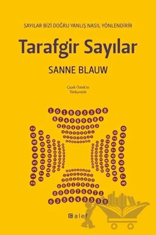 Tarafgir Sayılar – Sanne Blauw – Alef Yayınevi kitap kapağı