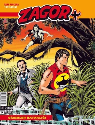 Zagor + – Antonio Zamberletti – Lal Kitap kitap kapağı