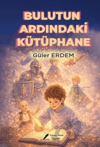Bulutun Ardındaki Kütüphane – Güler Erdem – Fısıldayan Kalemler Yayınevi kitap kapağı