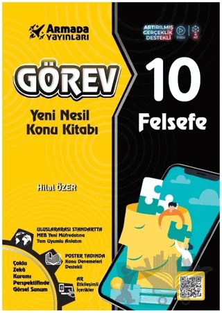 Görev 10 Felsefe Yeni Nesil Konu Kitabı – Hilal Özer – Armada Yayınları kitap kapağı