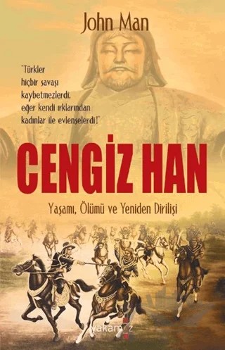 Cengizhan – John Man – Yakamoz Yayınevi kitap kapağı