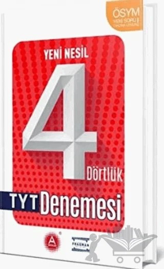 Yeni Nesil 4'lü TYT Denemesi – Kolektif – A Yayınları kitap kapağı