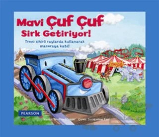 Mavi Çuf Çuf Sirk Getiriyor! – Sharon Streger – Pearson Çocuk Kitapları kitap kapağı