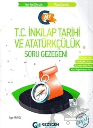 8. Sınıf T. C. İnkılap Tarihi ve Atatürkçülük Soru Gezegeni – Ayşe Arpacı – Gezegen Yayıncılık kitap kapağı
