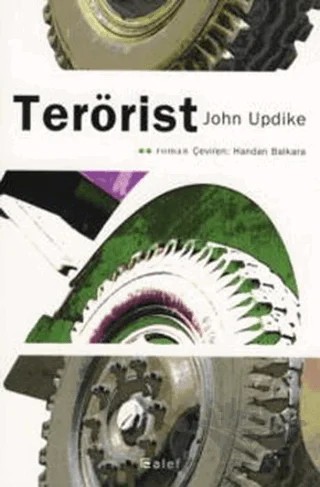 Terörist – John Updike – Alef Yayınevi kitap kapağı