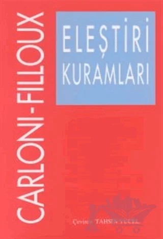 Eleştiri Kuramları – J. C. Carloni – Multilingual Yabancı Dil Yayınları kitap kapağı