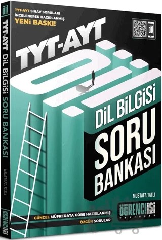 TYT AYT Dil Bilgisi Soru Bankası – Mustafa Tatlı – Öğrenci İşi Yayınları kitap kapağı