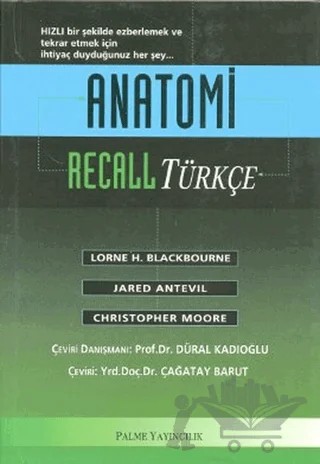 Anatomi Recall (Türkçe) – Christopher Moore – Palme Yayıncılık kitap kapağı
