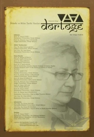 Dörtöğe Felsefe ve Bilim Tarihi Yazıları Hakemli Dergisi Yıl: 4 Sayı: 9 Nisan 2016 – Dörtöğe Dergisi kitap kapağı