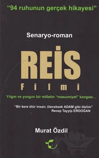 Reis Filmi – Murat Özdil – Fesleğen Yayınları kitap kapağı