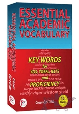 Essential Academic Vocabulary – Cesur Öztürk – Pelikan Tıp Teknik Yayıncılık kitap kapağı