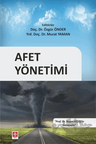 Afet Yönetimi – Ruşen Keleş – Ekin Basım Yayın kitap kapağı