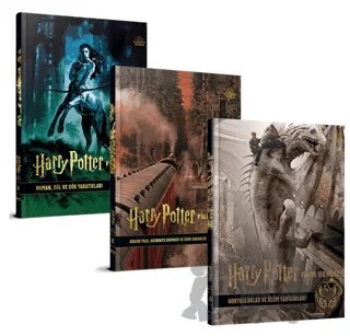 Harry Potter Film Dehlizi Serisi 3 Kitap Takım (Karton Kapak) – Jody Revenson – Teras Kitap kitap kapağı